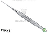 Helmut Zepf Root Tip Elevator H-Tool #1 Straight 2.5mm Green Metallic ID Ball dental instrument No.17.009.01