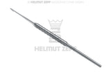 root elevator approximal desmotome dental instrument #0 straight 3mm single-ended ZEPF handle Helmut Zepf 17.045.00