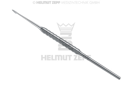 root elevator approximal desmotome dental instrument #0 straight 3mm single-ended ZEPF handle Helmut Zepf 17.045.00