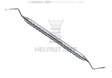 Heidbrink root tip elevator dental instrument #3 double-ended 2.5mm tip ZEPF-Line handle by Helmut Zepf