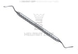 Root Tip Elevator Heidbrink #3 Serrated 2.5mm Double-Ended ZEPF Handle by Helmut Zepf