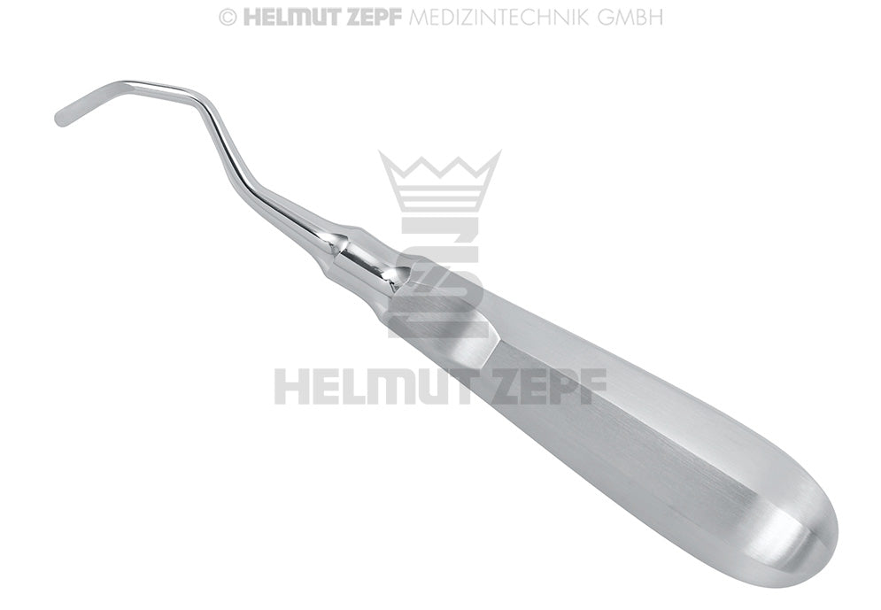 Root Tip Elevator Miller #11 Standard Handle with Thumb Rest by Helmut Zepf No. 17.100.11 dental instrument