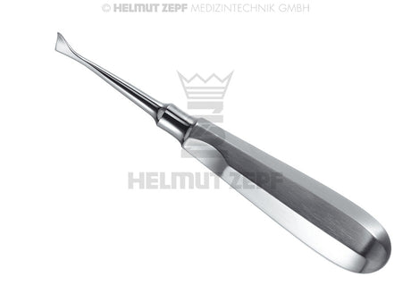 Root Tip Elevator Cryer #39 by Helmut Zepf, standard handle with thumb rest for safe dental root fragment removal