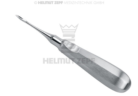 Helmut Zepf Root Tip Elevator Apical #304 Standard Handle with Thumb Rest for precise root fragment removal