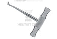 Winter left root elevator dental instrument #12-L by Helmut Zepf, stainless steel handle, No. 17.337.15