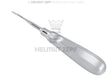 Root Tip Elevator Lindo Levien #LLSC Curved-Up Tip 3.0mm by Helmut Zepf for precise dental root fragment removal