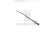 Helmut Zepf approximal desmotome mesial bended #5, 3mm, single-ended dental instrument No. 17.418.02