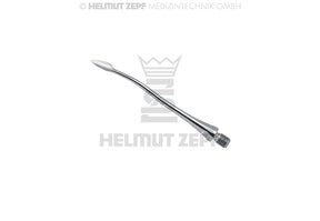 Helmut Zepf approximal desmotome mesial bended #5, 3mm, single-ended dental instrument No. 17.418.02