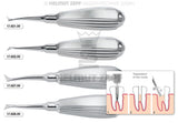 Root Tip Elevator No. 21 by Helmut Zepf 17.621.00 – Precision Dental Surgical Instrument for Root Tip Removal