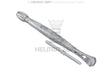 Helmut Zepf Twister Handle with interchangeable insert, universal handle for bone condensers, spreaders & elevators, yellow end cap