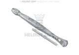 Helmut Zepf Twister Handle with interchangeable insert, universal handle for bone condensers, spreaders & elevators, yellow end cap