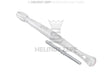 Helmut Zepf No. 17.700.40 handle bar for TwistEX handle dental instrument, white ergonomic design
