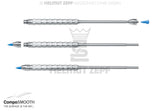 CompoSmooth Composite Instrument brush holder by Helmut Zepf 19.200.00 with silicone inserts for composite placement