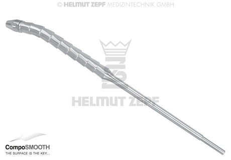 CompoSmooth Composite Instrument Brush Holder ZEPF Handle Curved 30° Helmut Zepf 19.200.30