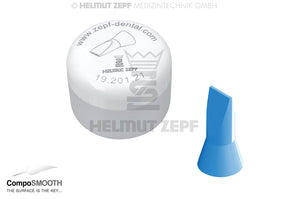 CompoSmooth Composite Instrument soft application inserts for layering technique, 12 pieces, Helmut Zepf 19.201.21