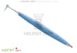 Denture Removal Tool Easy Lifter by Dr. Wietzorke, Helmut Zepf bIONIK Handle Turquoise-Brightblue No. 19.265.06