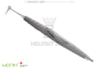 Denture Removal Tool Easy Lifter by Dr. Wietzorke in bIONIK Handle Grey by Helmut Zepf No. 19.265.09