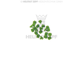 Crown Remover Instrument 40 Polymer Plastic Tips Helmut Zepf No. 19.274.12 Re-Order Set Green Tips