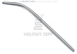 Helmut Zepf tonsil suction tube aspirator, 3mm diameter, 175mm long with anti-suction slot, No. 19.649.30