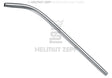 Helmut Zepf tonsil suction tube aspirator dental 5mm 175mm curved stainless steel No.19.649.50