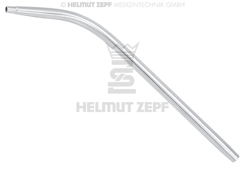 Tonsil suction tube aspirator dental 1.5mm 175mm Helmut Zepf 19.649.60 Luer Connection Endo Tips