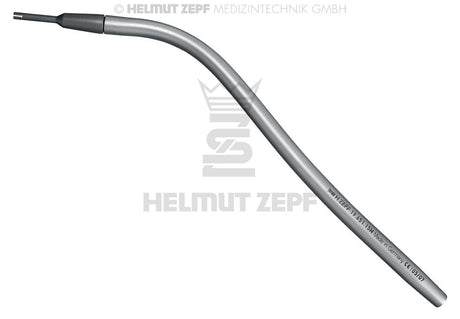 Helmut Zepf tonsil suction micro aspirator tube Sinusline Ti-Tip Ø1.5x15mm ENT surgical instrument No.19.651.15M