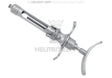 Helmut Zepf stainless self-aspiration cartridge syringe 1.8cm3 metric thread dental anesthetic instrument