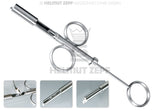 Helmut Zepf dental augmentation material applicator 5mm straight with lateral opening No. 19.714.16
