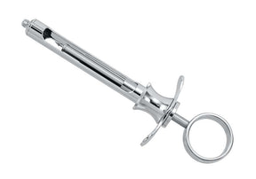 c-w style aspirating syringe stainless steel 1.8ml side load harpoon tip dental instrument by Helmut Zepf