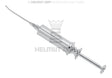 Helmut Zepf dental irrigating syringe luer lock with cannula No. 19.770.00, stainless steel medical irrigation tool