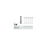 Busch 1S 018 RA-L ROUND CARBIDE - (Pack of 2) Bur Made in Germany