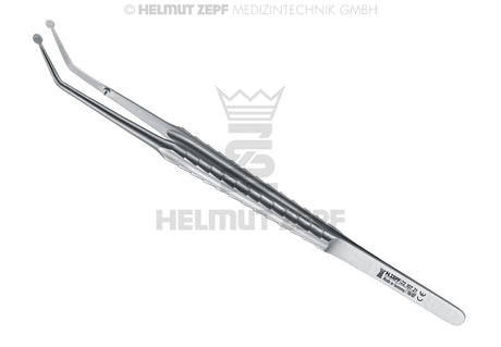 Anatomic plate forceps dental instrument by Dr. Dirk Brozio - Helmut Zepf No. 22.107.21