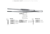 Helmut Zepf dressing forceps 13cm narrow pattern dissecting forceps No.22.230.13 surgical instrument