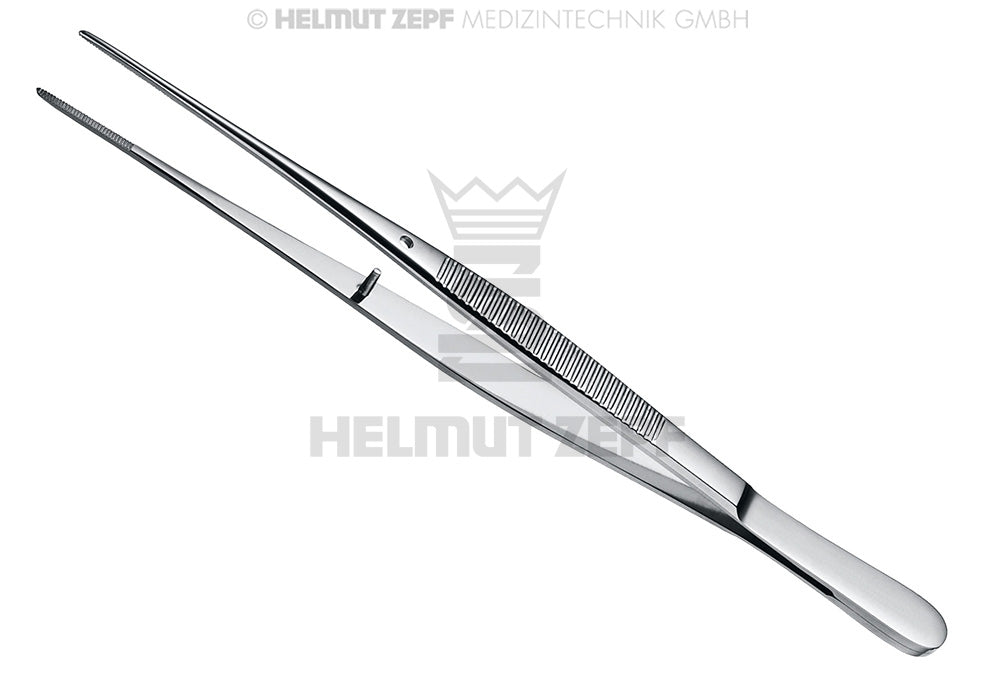 Semken-Taylor dressing forceps straight 5 inch by Helmut Zepf No. 22.278.15 for precise dissecting procedures