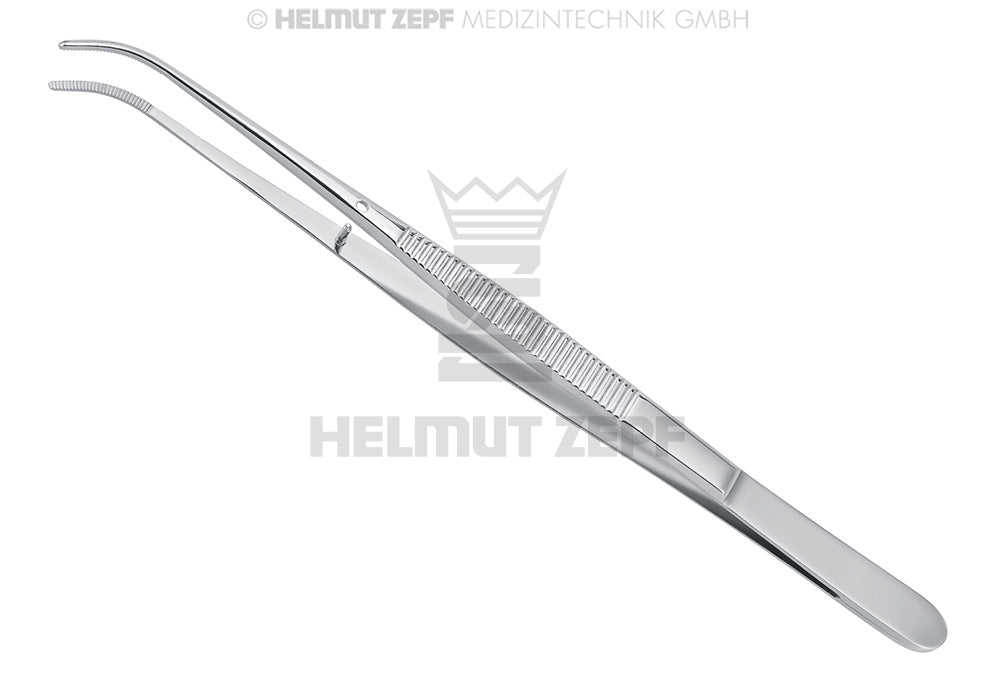 Semken-Taylor curved dressing forceps 5 inch by Helmut Zepf No. 22.279.15 surgical dissecting tool