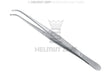 Helmut Zepf semken tissue forceps, 1x2 teeth, curved, 5 inch surgical instrument No. 22.481.12