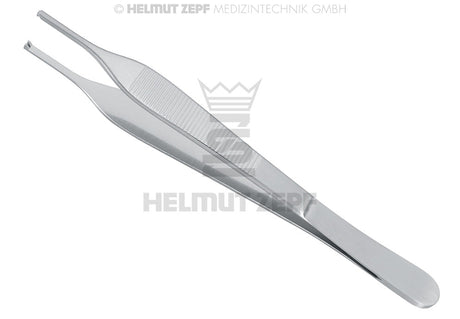 Helmut Zepf adson tissue forceps 15cm 1x2 teeth No.22.486.15 stainless steel surgical instrument