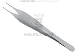 Micro adson tissue forceps 15cm 1x2 Teeth by Helmut Zepf No.22.488.15, precision surgical instrument