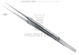 Surgical Forceps Micro-Ring Atraumatic 18cm Smooth Ring 1x0.5mm ZEPF-Line Stainless Steel Handle Guide Pin Helmut Zepf 22.812.17