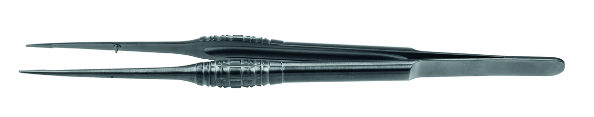 Micro Dental Surgical Forceps 0.6mm Tip TOUCHGRIP Design by Dr. Hürzeler & Zuhr Helmut Zepf 22.820.17HZU
