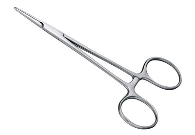 Mosquito Hemostatic Forceps Straight Serrated 12.5cm by Helmut Zepf No.23.054.12KFO for Ligatures