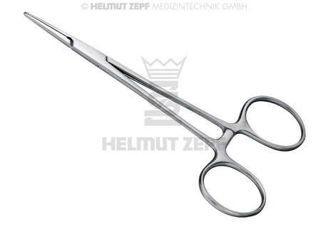 Mosquito Hemostatic Forceps Straight Serrated 12.5cm for Ligatures by Helmut Zepf No.23.054.12KFO