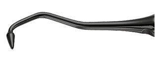 fissure former insert #1, titanium titanium composite instrument insert Helmut Zepf 24.751.330Ti