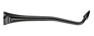 fissure former insert #2, titanium titanium composite instrument insert Helmut Zepf 24.751.331Ti