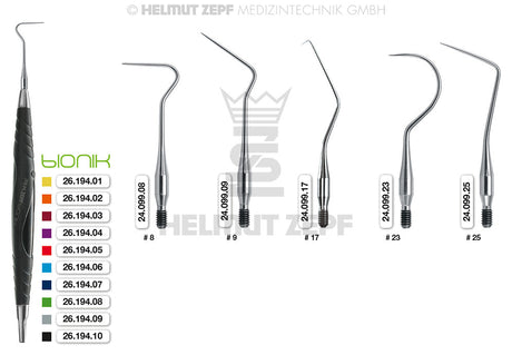 Helmut Zepf 24.099.25 Dental Instrument Made in Germany