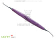 Gracey Curette GRA 11/12 M5 Deep Scaling, Signal Purple bIONIK Handle, Nanopal Coating, Mesial Premolars/Molars - Helmut Zepf