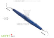 Langer #17/18 Universal Curette with Cobalt Blue ZEPF-bIONIK Handle, Helmut Zepf No. 24.207.17L