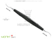 Langer #1/2 Universal Curette for Lower Molars & Premolars with ZEPF-bIONIK Black Handle by Helmut Zepf