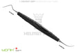 Explorer Probe Combination Instrument by Helmut Zepf, NC Periodontometer 1-15mm & Explorer 3A, Black bIONIK Handle