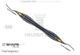 Gracey Curette GRA 1/2 M5 Yellow Tip Z-Shape Relax Handle Nanopal Coating Helmut Zepf 24.221.01GM5OX